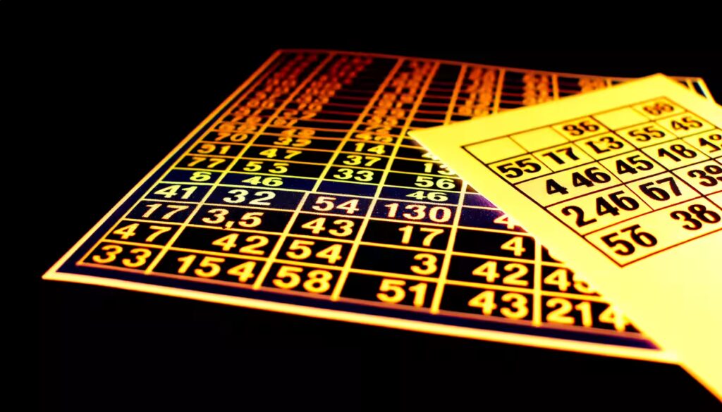 Keno: 7 starke Tricks für tägliche Gewinne 3 Keno-Auszahlungstabelle mit markierten Zahlen